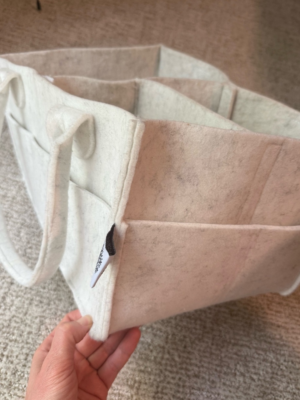 Parker Baby Felt Storage Organizer Tote
